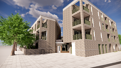Delivering in BIM - New Homes For Bow image