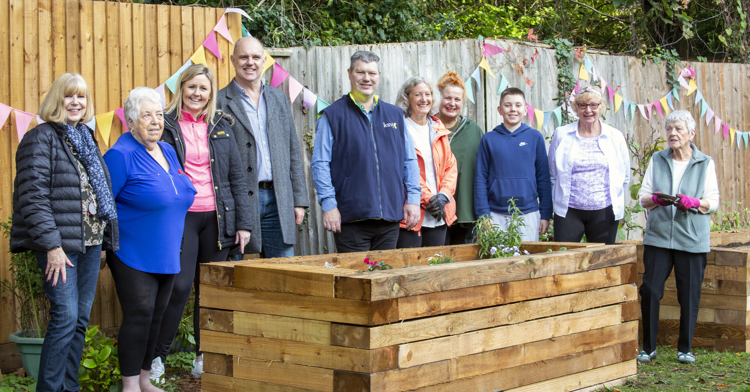 Raising the beds for residents at Sir George Monoux Almshouse image