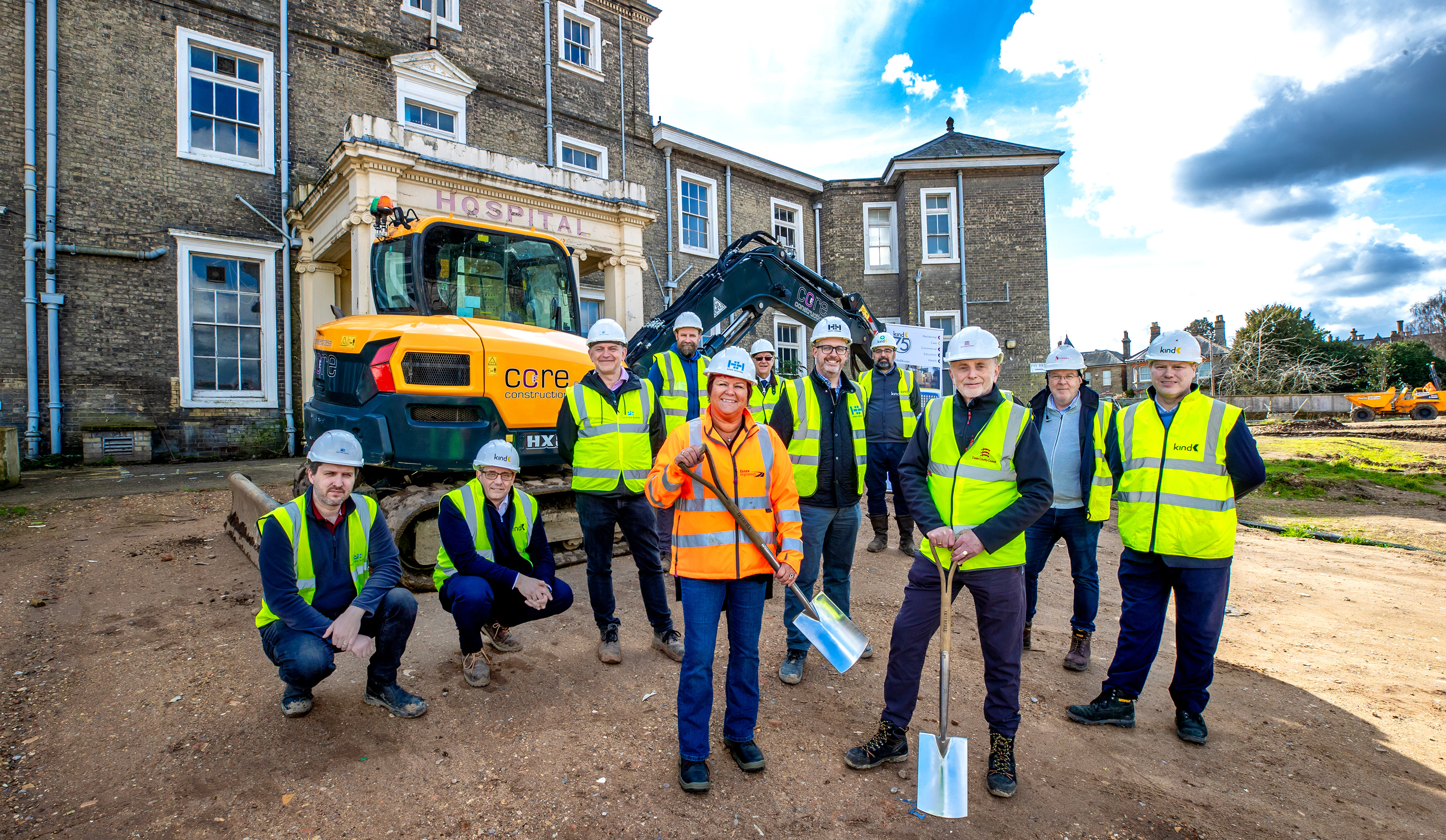 Breaking Ground at the former Colchester Hospital - Lexden Gardens image
