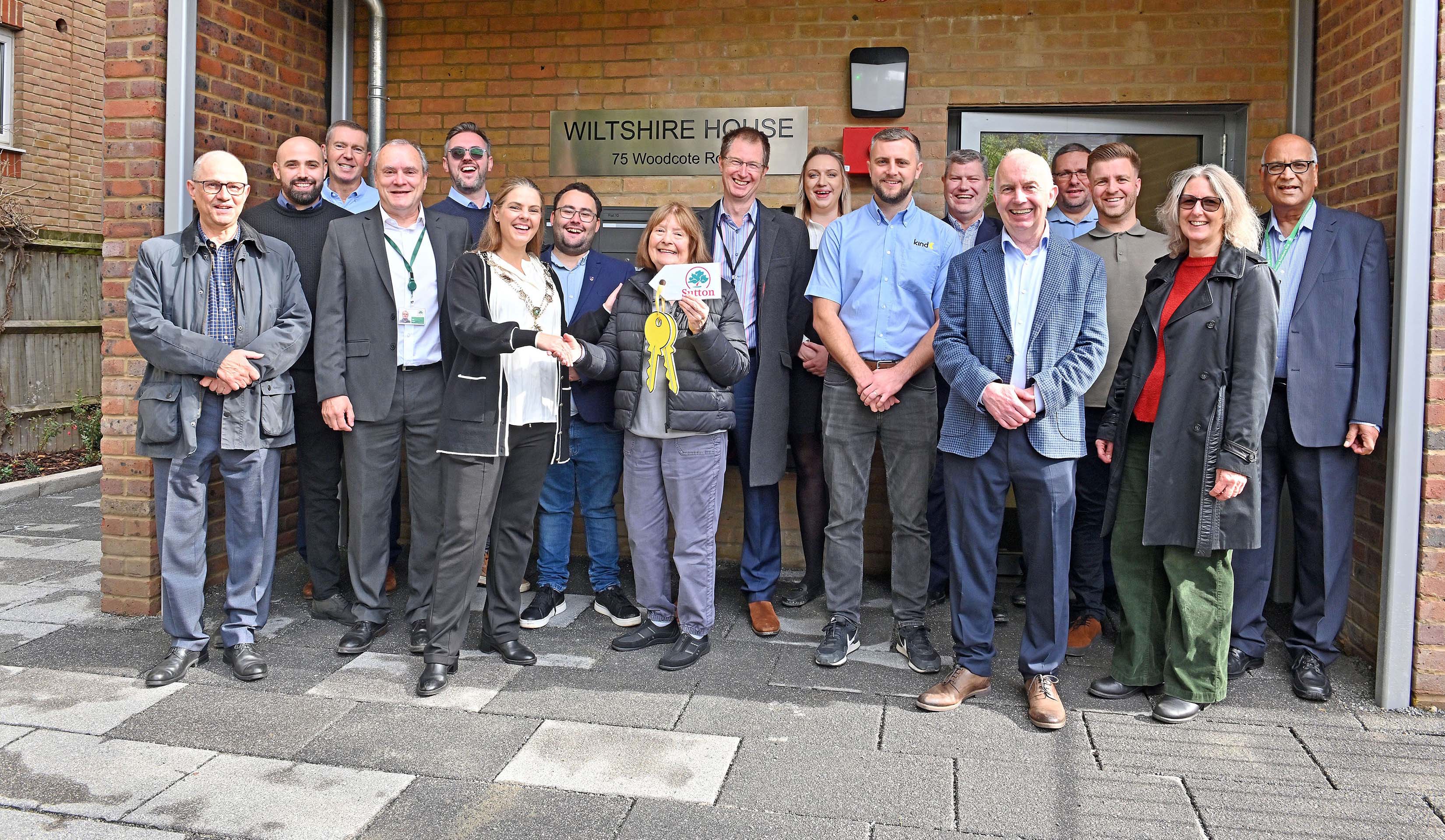 First of two Passivhaus projects hands over for Sutton Council image