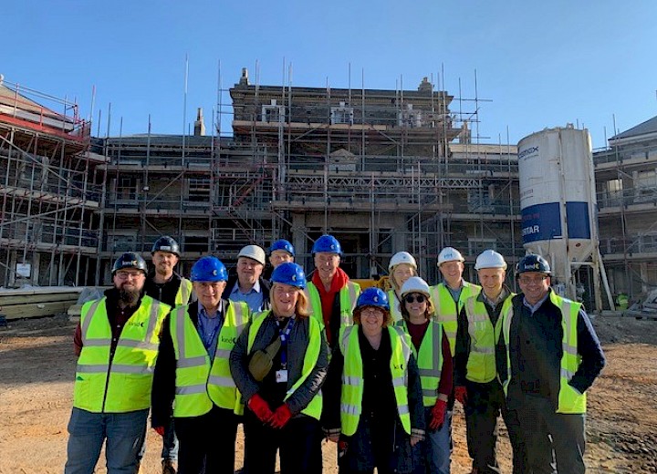 Lexden Gardens gets a visit from the We Are Colchester Board 