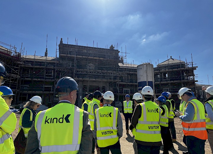 Kind & Co pleased to host the Essex Developer Group’s meeting on site with a Passivhaus Presentation!
