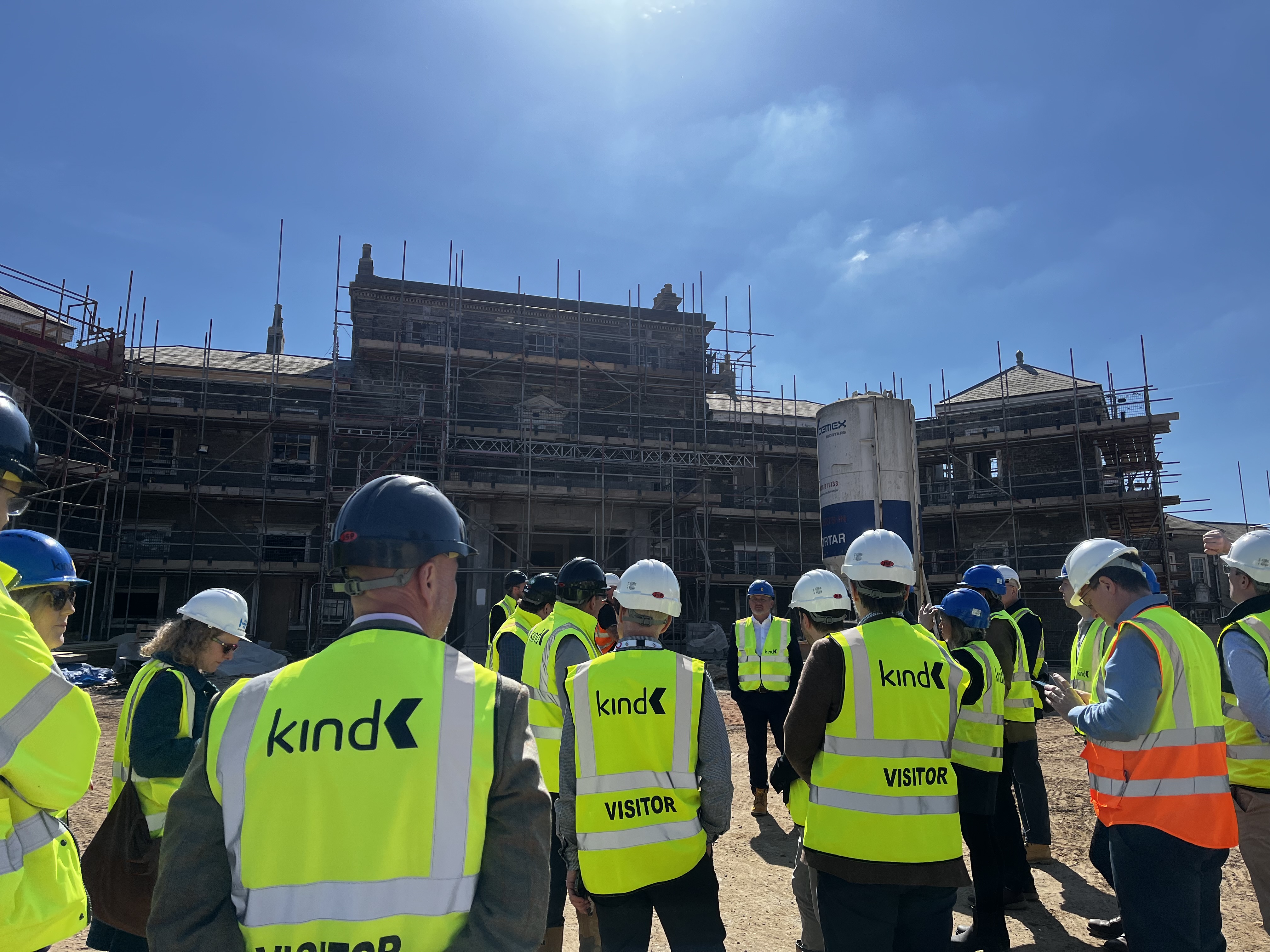 Kind & Co pleased to host the Essex Developer Group’s meeting on site with a Passivhaus Presentation! image